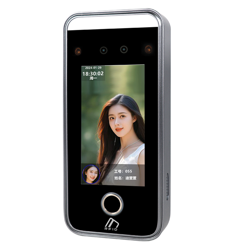 AI06人脸识别梯控考勤门禁一体机